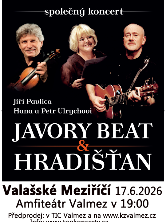 Jiří Pavlica, Hradišťan & Hana a Petr Ulrychovi, Javory Beat