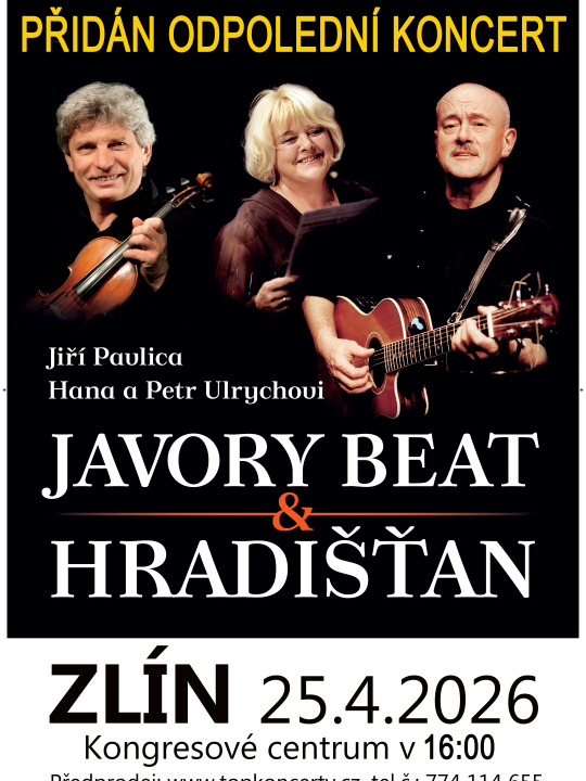 Jiří Pavlica, Hradišťan & Hana a Petr Ulrychovi, Javory Beat